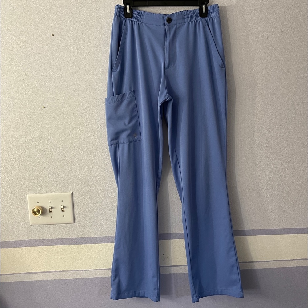 Healing Hands Scrub Pants | M | Ceil Blue